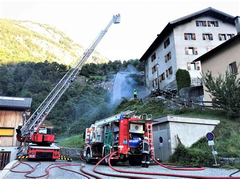 Feuerwehr Bung Im Schloss Feuerwehr Naters