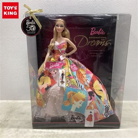 Yahooオークション 1円〜 未開封 マテル Barbie 50th Anniversary G