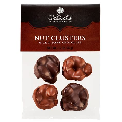 Nut Clusters 14 Ct By Abdallah Candies Mns Premier Chocolatier