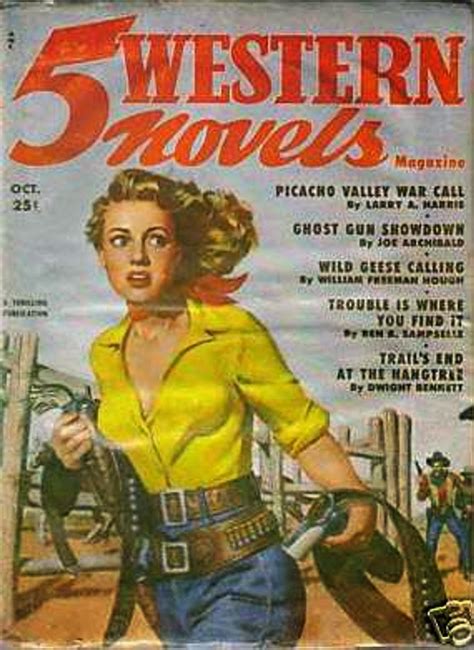 Rough Edges Saturday Morning Western Pulp 5 Western Novels October 1951