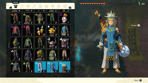 Zelda Tears Of The Kingdom Frostbite Armor Set