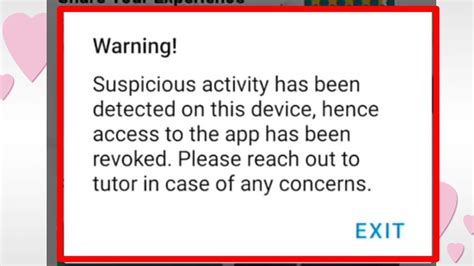 Fix Suspicious Activity Has Been Detected On This Device Hence Access