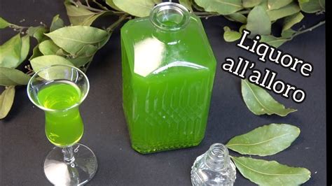 LIQUORE DIGESTIVO ALL ALLORO FATTO IN CASA Ricetta Facile Homemade