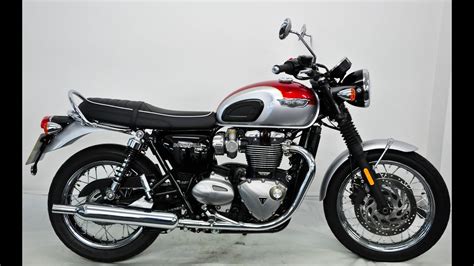 Triumph Bonneville T120 2018 Red Youtube