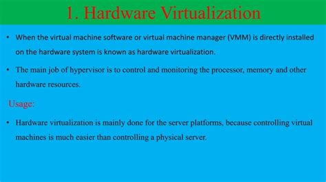 Virtualization In Cloud Computing Ppt