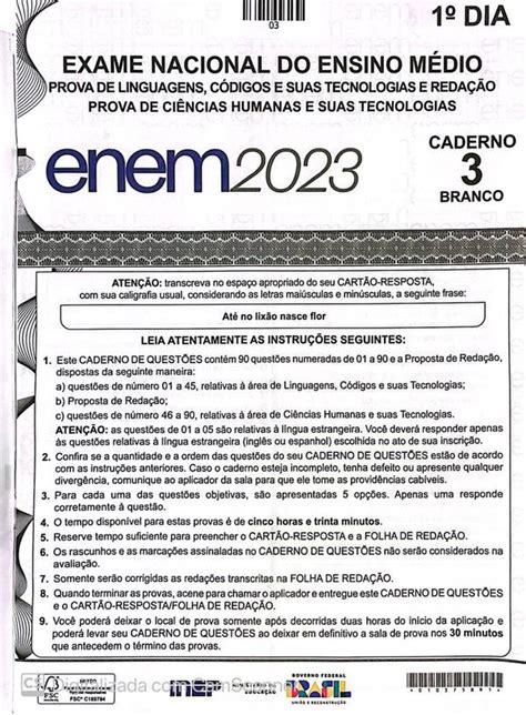 Gabarito Extraoficial Do Enem Veja Sites Para Corrigir A Sua Prova