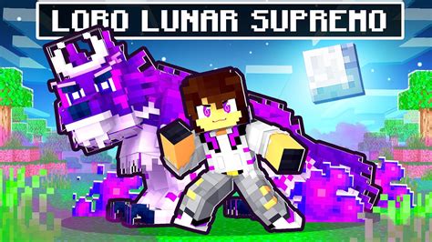 Guihh Se Tornou O Lobo Lunar Supremo No Minecraft Youtube