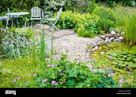 A Corner Of The Wildlife Friendly Garden At The Twigs Gardens In