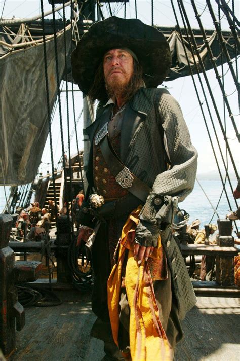 Captain Hector Barbossa - Pirates of the Caribbean: At World's End. Pirates! | Pirates Hoist The ...