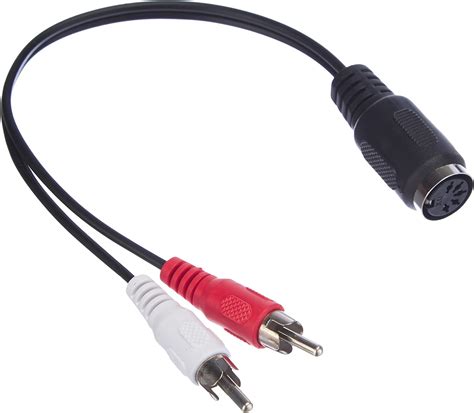 Good Connections Adaptateur Audio Din Femelle Broches Vers X Rca