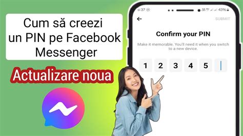 Seta I Pin Pe Messenger Cum Se Creeaz Codul Pin Pe Facebook