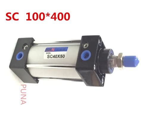 100x400 Single Rod 100mm Bore 400mm Stroke Standard Pneumatic Air