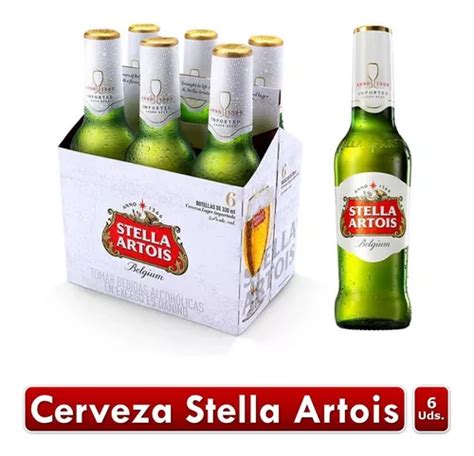 Cerveza Stella Artois X Botellas Ml B Lgica