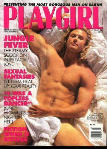 Playgirl Magazine Issue Dated March 1992 The Most Gorgeous Men On