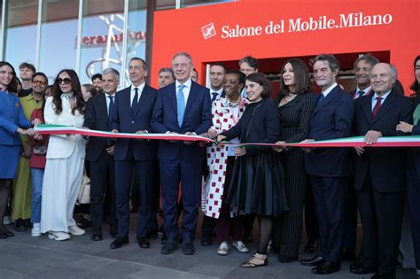 Salone Del Mobile Di Milano Inaugurata La Esima Edizione Espansionetv