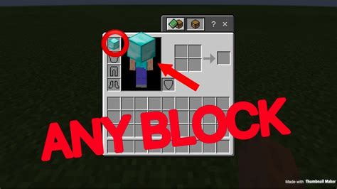 How To Put Any Block On Your Head In Minecraft Youtube