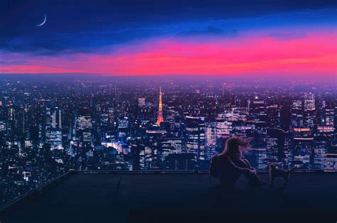 2560x1700 Chill Above The City Rooftop Bliss Chromebook Pixel ,HD 4k ...