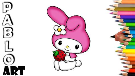 How to Draw My Melody from Sanrio | Learn to Draw step by step - YouTube