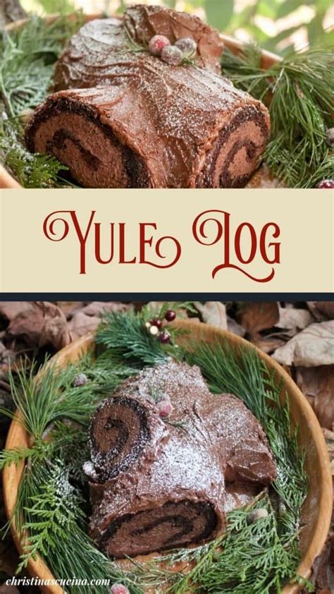 This Yule Log Cake Is So Delicious And Light It S The Perfect Dessert