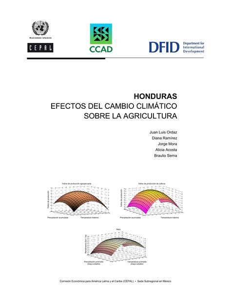 Efectos del cambio climático sobre la agricultura