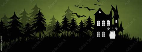 Modern facebook cover page design for halloween concept Stock Vector ...