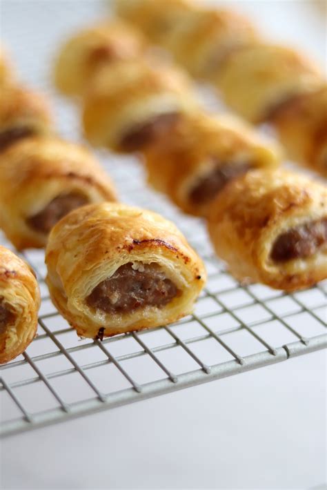 Lets Prepare Large Homemade Sausage Rolls Homemade Sausage Rolls Bake