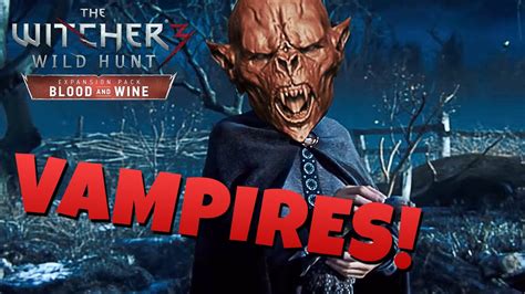 All Vampires In The Witcher Blood And Wine Dlc Expansion Explained