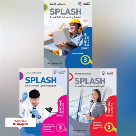 Jual Buku Splash Smart Path To Learning English Smk Mak Kelas Xii