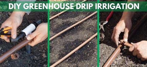 Diy Greenhouse Drip Irrigation System Diy Greenhouse Watering