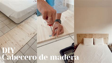 Diy Cabecero De Cama De Madera Decoraci N Dormitorio Youtube