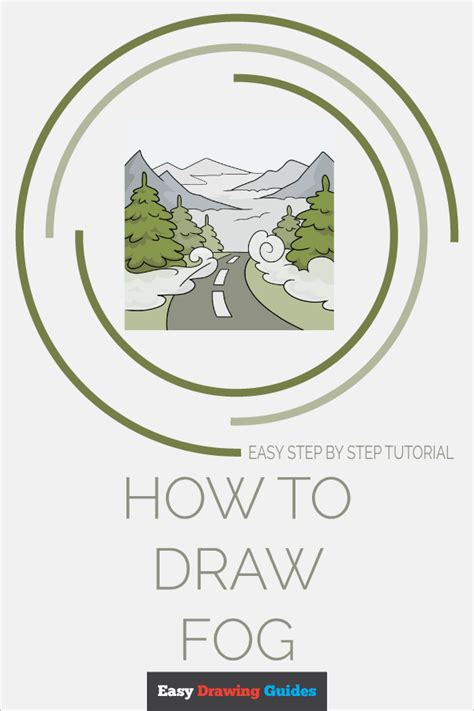 How to Draw Fog - Really Easy Drawing Tutorial