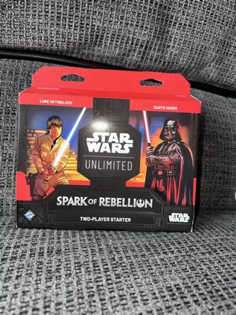 Star Wars Unlimited Spark Of Rebellion Two Player Starter Luke Vs