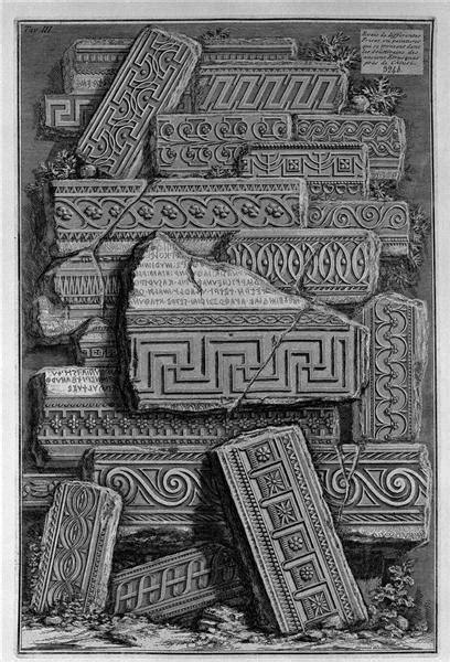 Friezes of Etruscan tombs of Tarquinia - Giovanni Battista Piranesi - WikiArt.org