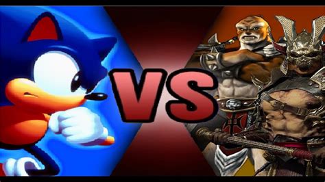 Ben Avramis Mugen Sonic TFTA Me CPU Vs Kintaro And Shao Kahn YouTube