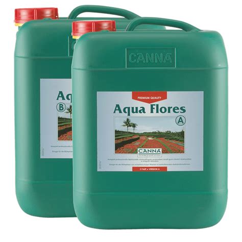 Canna Aqua Flores A B 2 X 1 5 10 Liters Bush