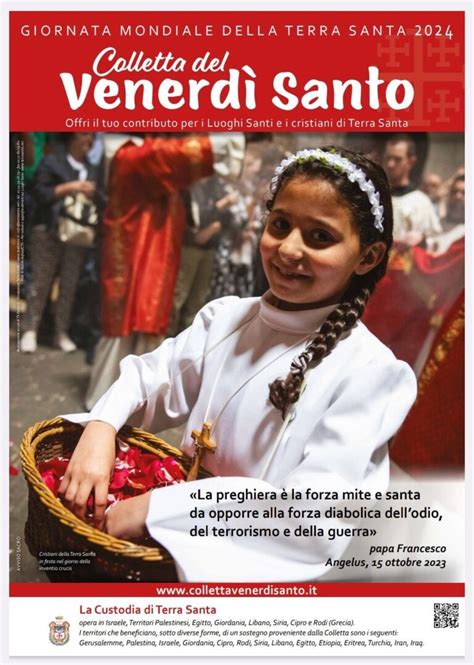 Venerdì Santo la Colletta per la Terra Santa Diocesi di Sulmona Valva