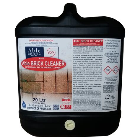 Able Brick Cleaner Abc Able Westchem