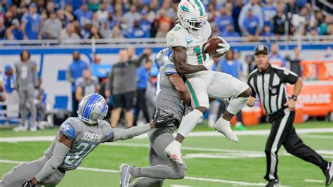 Tua’s Huge Day Leads Miami Dolphins’ Comeback Win At Detroit Lions Miami Herald