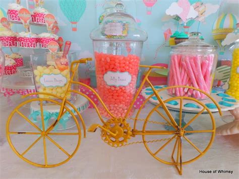 House Of Whimsy A Hot Air Balloon Theme Baby Shower