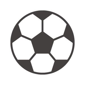 サッカーボールのアイコン02 | フリーのアイコンイラスト素材 icon-pit