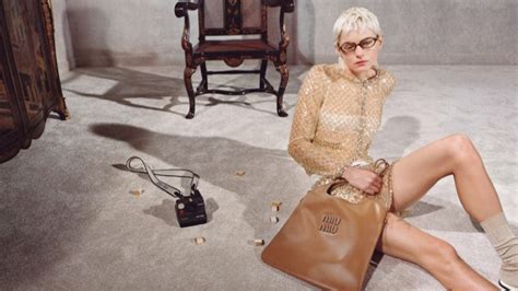 Emma Corrin Shines In Miu Miu Holiday Ads