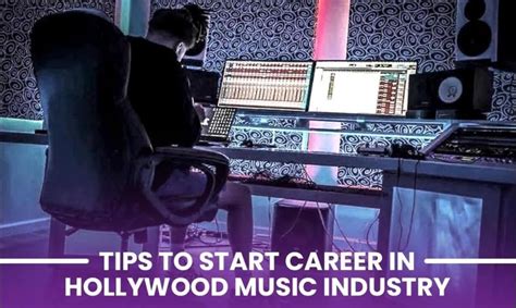 how to start a career in music industry