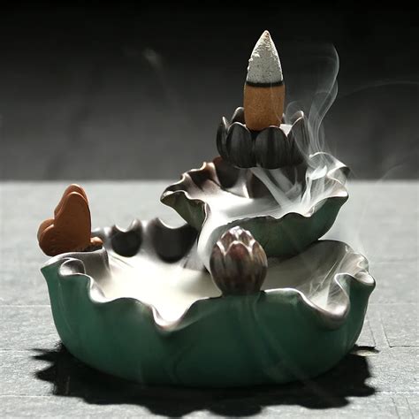 Lotus Pond Moonlight Multi Purpose Incense Burner Ceramic Burner