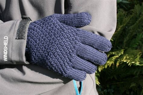 Mens Merino Wool Gloves Choice Of Colour Black Grey Gray Navy Blue Brown Etsy