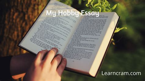 My Hobby Essay Essay On My Hobby For Students And Children In English