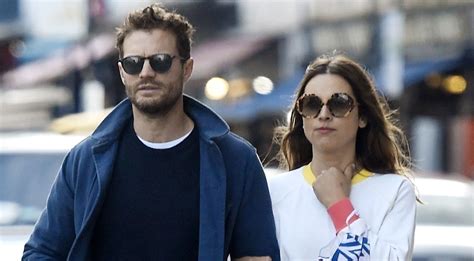 Jamie Dornan And Wife Amelia Warner Enjoy Day Date In London Amelia Warner Jamie Dornan Just