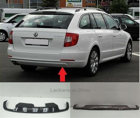 Spoiler Hinten Lackiert In Wunschfarbe Neu Originalteil F R Skoda