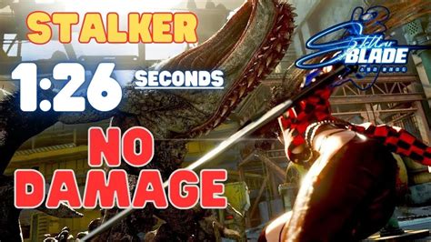 Stalker No Damage Boss Fight Stellar Blade Demo 1 26 Seconds Defeat