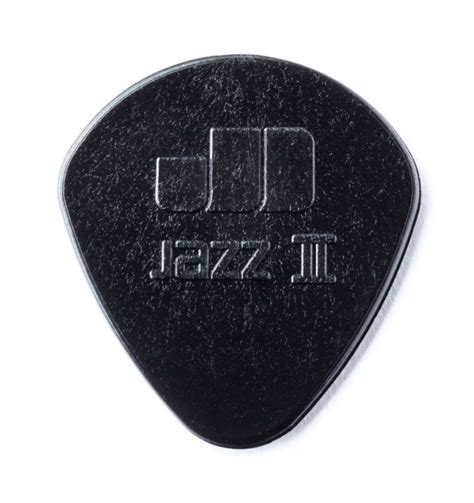 Dunlop Jazz Ii Guitar Pick Mm Black