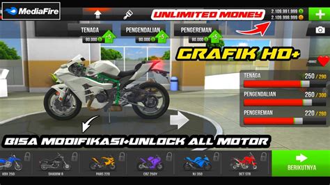 Cuma 100 Mb 🔥🔥game Offline Modifikasi Motor Sport Terbaru Di Android Traffic Rider Youtube